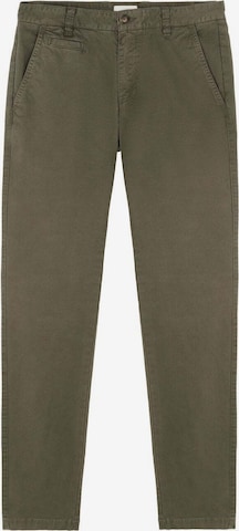 Scalpers Normální Chino kalhoty – zelená: přední strana