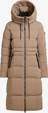 khujo Winter Coat 'Enakh' in Brown: front
