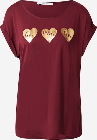 ABOUT YOU Shirt 'Nola' in Rood: voorkant