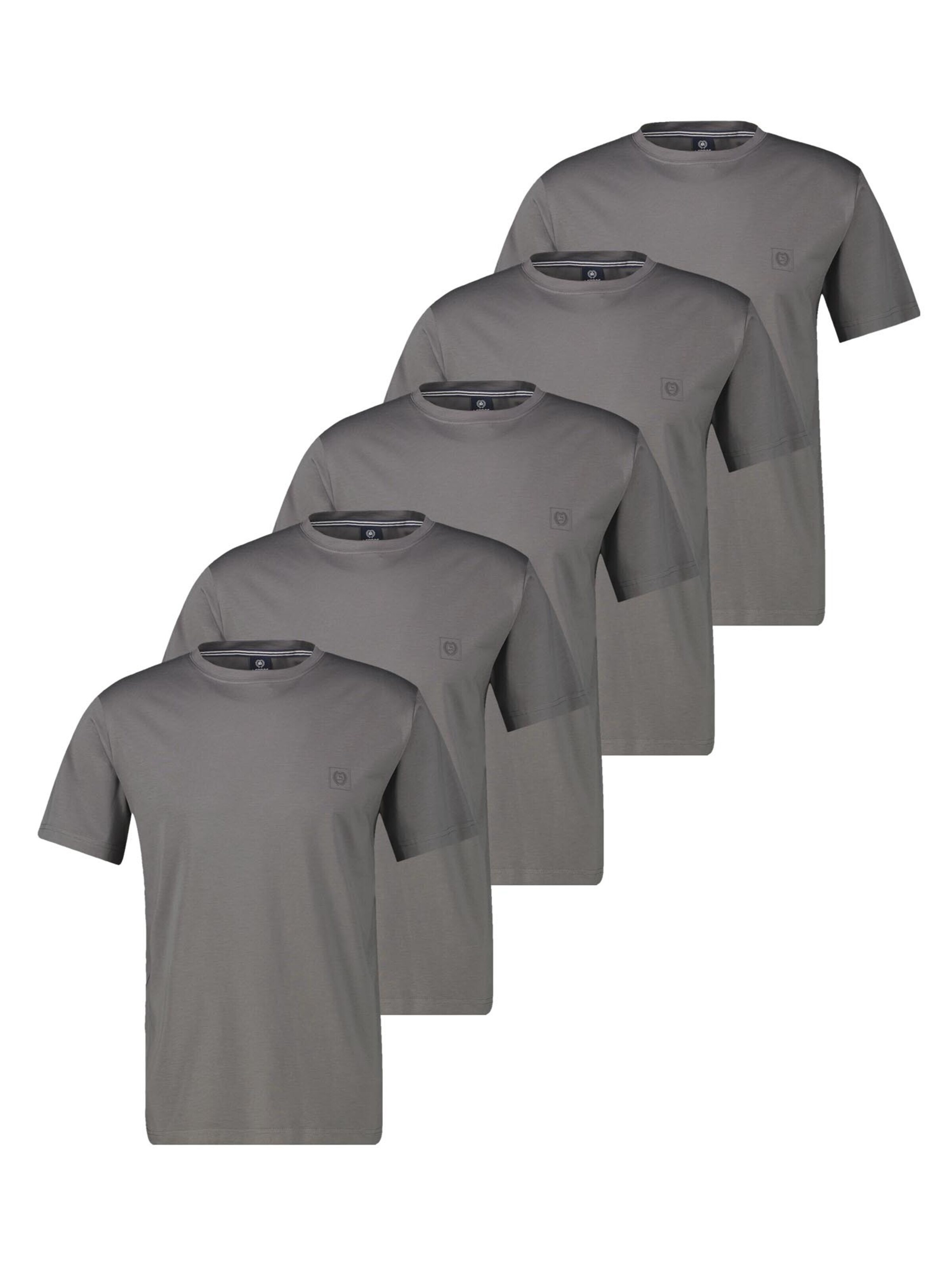 LERROS Shirt 'Basic' in Grey: front