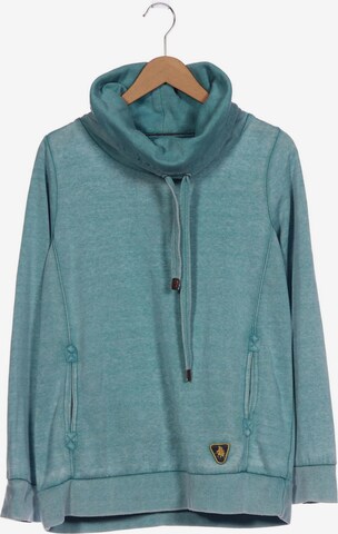 s'questo Sweatshirt & Zip-Up Hoodie in XL in Green: front