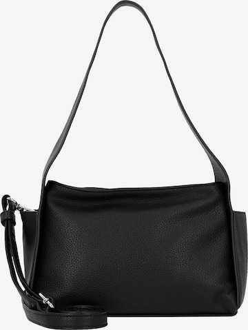 TOM TAILOR Shoulder Bag 'Rowan' in Black: front