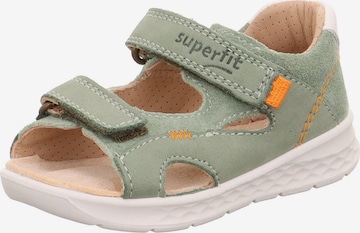SUPERFIT Sandals & Slippers 'Lagoon' in Green: front