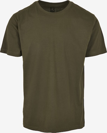 Brandit T-Shirt in Grün: front