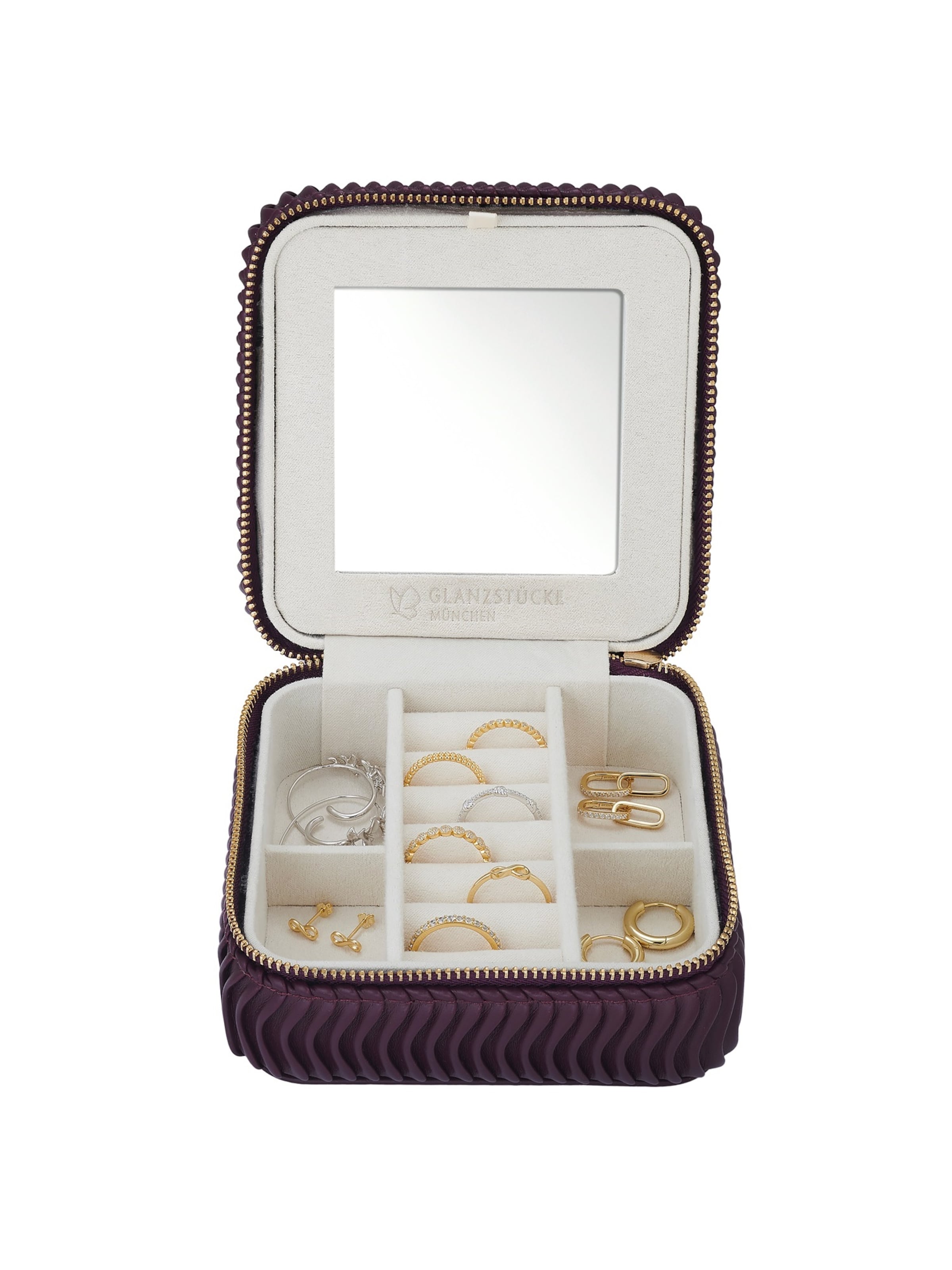 Glanzstücke München Sieraden-bewaring in Rood