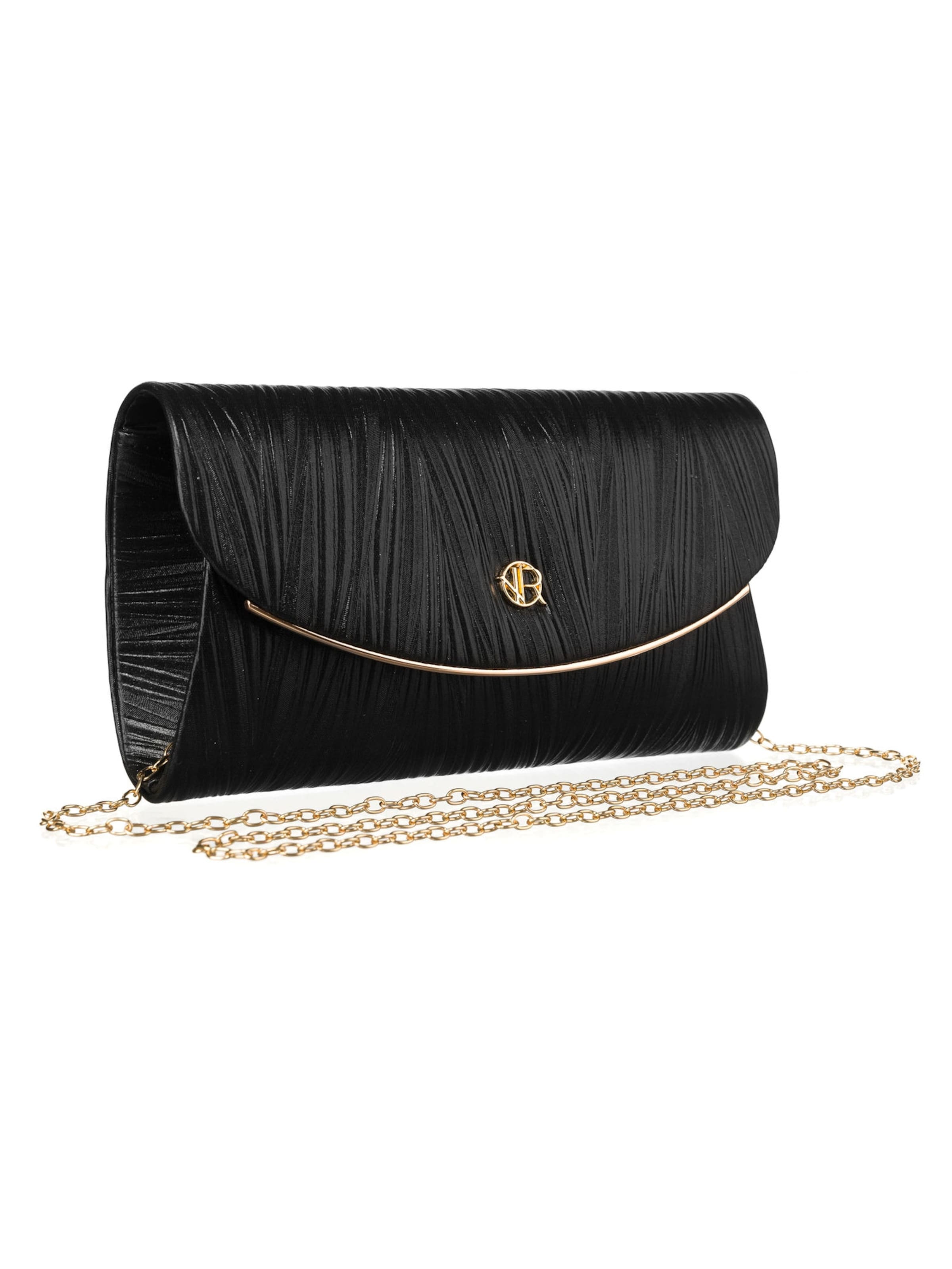 Tomshop24-7 Clutch 'Rovicky Nela'‌‌‌‌‌‌ in Schwarz: Vorderseite