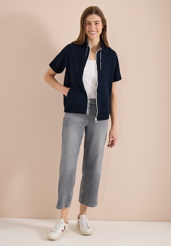 CECIL Sweatjacke in Blau