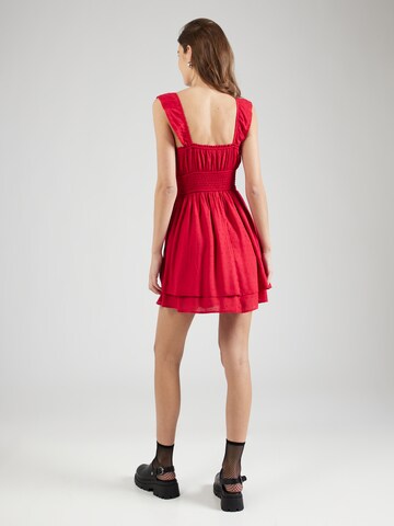 HOLLISTER Zomerjurk 'SAIDIE' in Rood