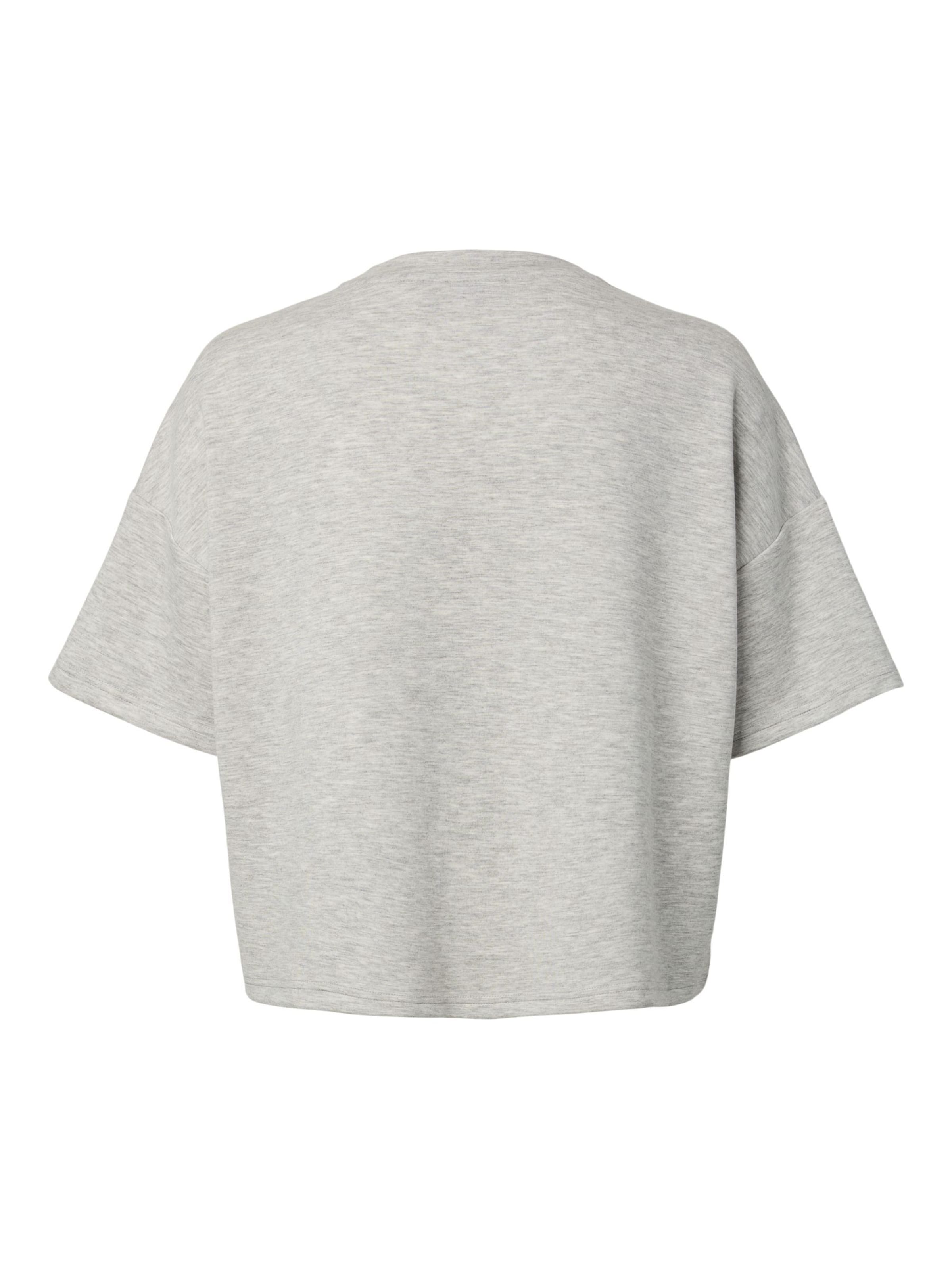 Sweat-shirt 'PCPolly' PIECES en gris
