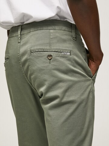 Pepe Jeans Slim fit Chino Pants ' CHARLY ' in Green
