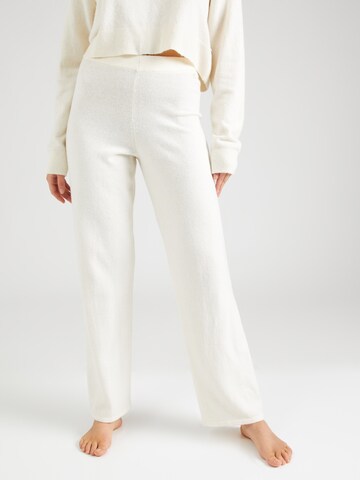 Pantaloncini da pigiama di Calvin Klein Underwear in bianco: frontale