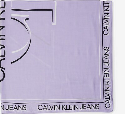 Calvin Klein Jeans Шал в светлолилаво / черно / бяло, Преглед на продукта