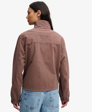 Superdry & Co Jacke 'Harrington' in Braun