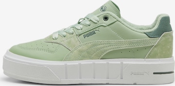 PUMA Sneakers laag 'Cali Court Retreat Yourself' in Groen: voorkant