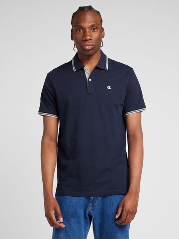 Champion Authentic Athletic Apparel Shirt in Blauw: voorkant