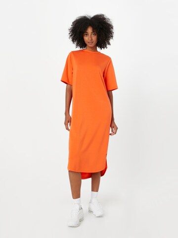 b.young Dress in Orange: front