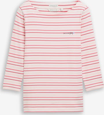 TOM TAILOR Shirt in Weiß: Vorderseite