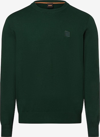 Pull-over 'Kanovano' BOSS en vert : devant