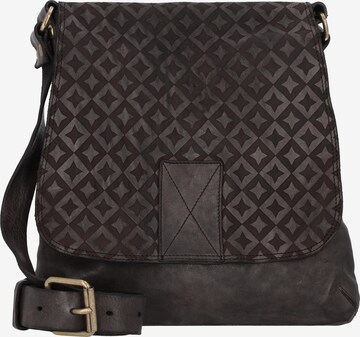 Campomaggi Crossbody Bag in Brown: front