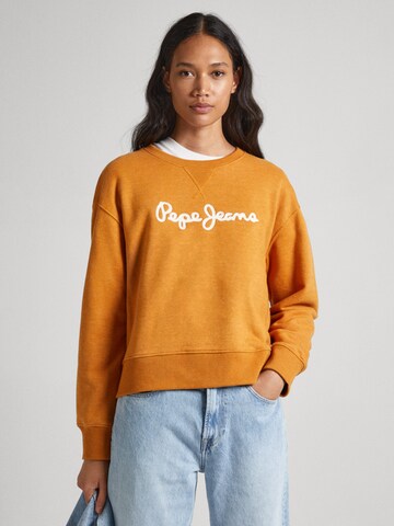 Pepe Jeans Sweatshirt 'NANETTE' in Gelb: predná strana