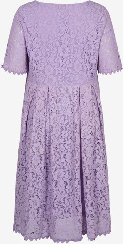 Zizzi Dress 'Ann' in Purple