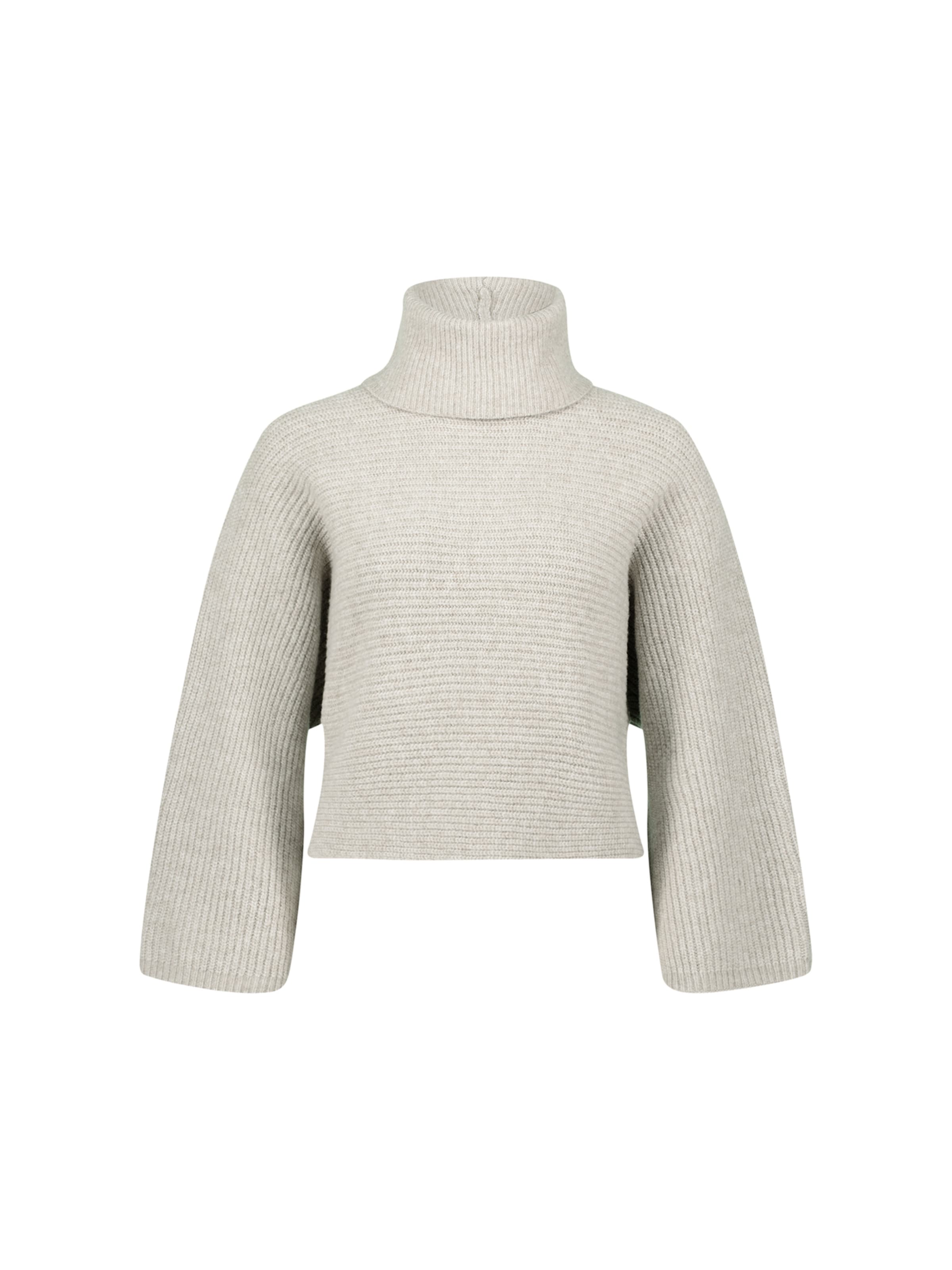 zero Pullover in Beige: Vorderseite