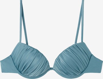CALZEDONIA Bikinitop in Blau: predná strana