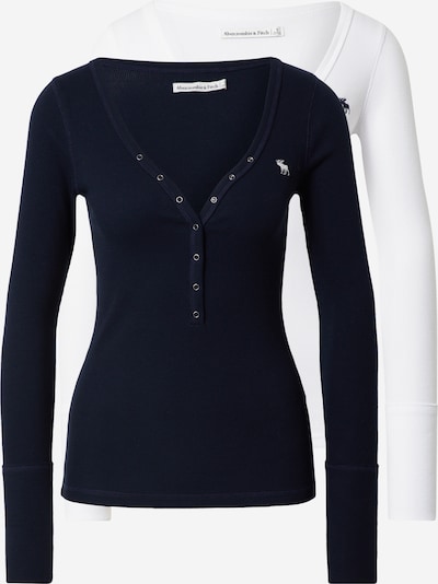 Abercrombie & Fitch Shirt in navy / weiß, Produktansicht