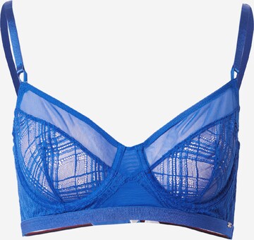 Tommy Hilfiger Underwear Bandeau Bra in Blue: front