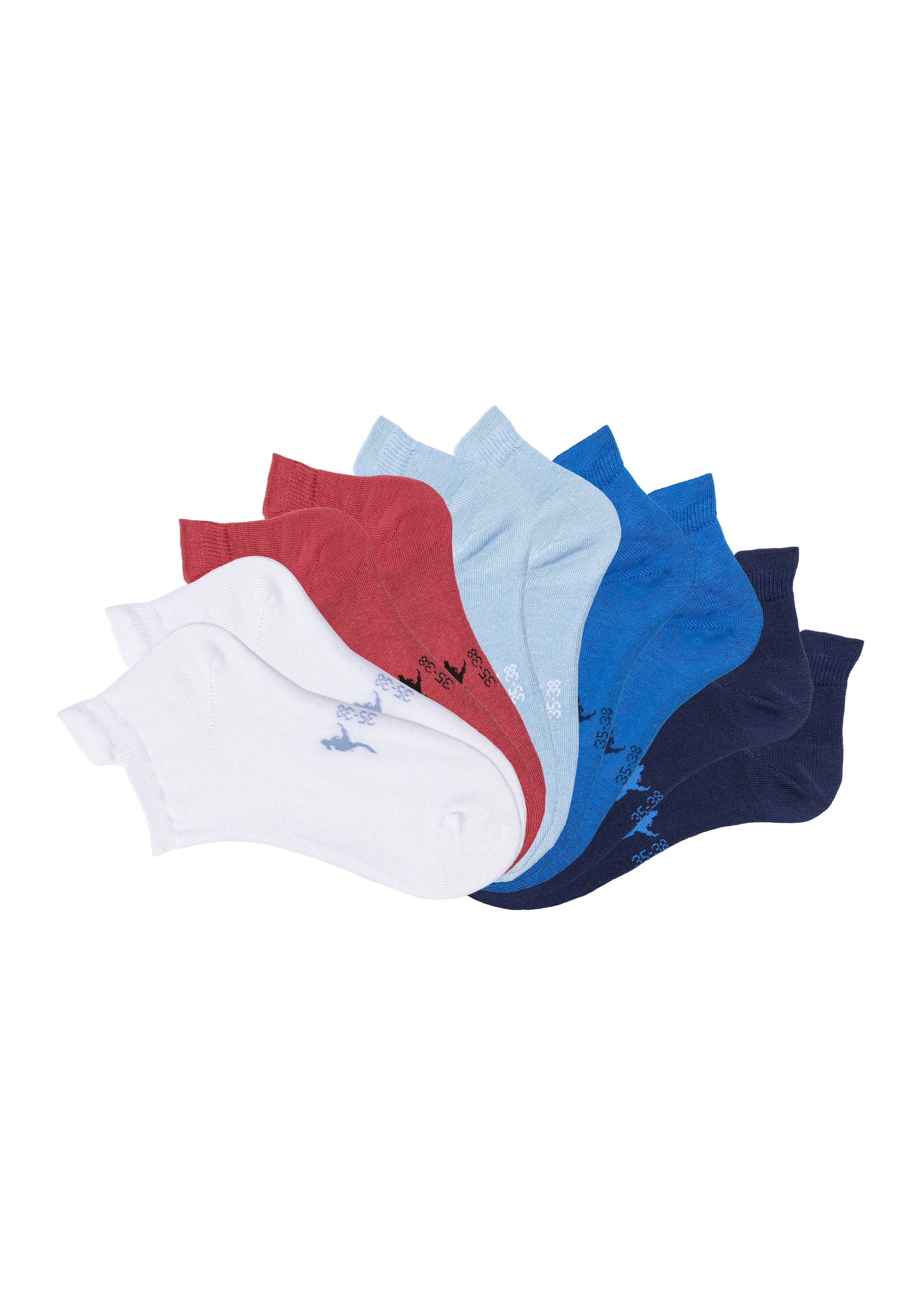 KangaROOS Ankle Socks in Blue: front
