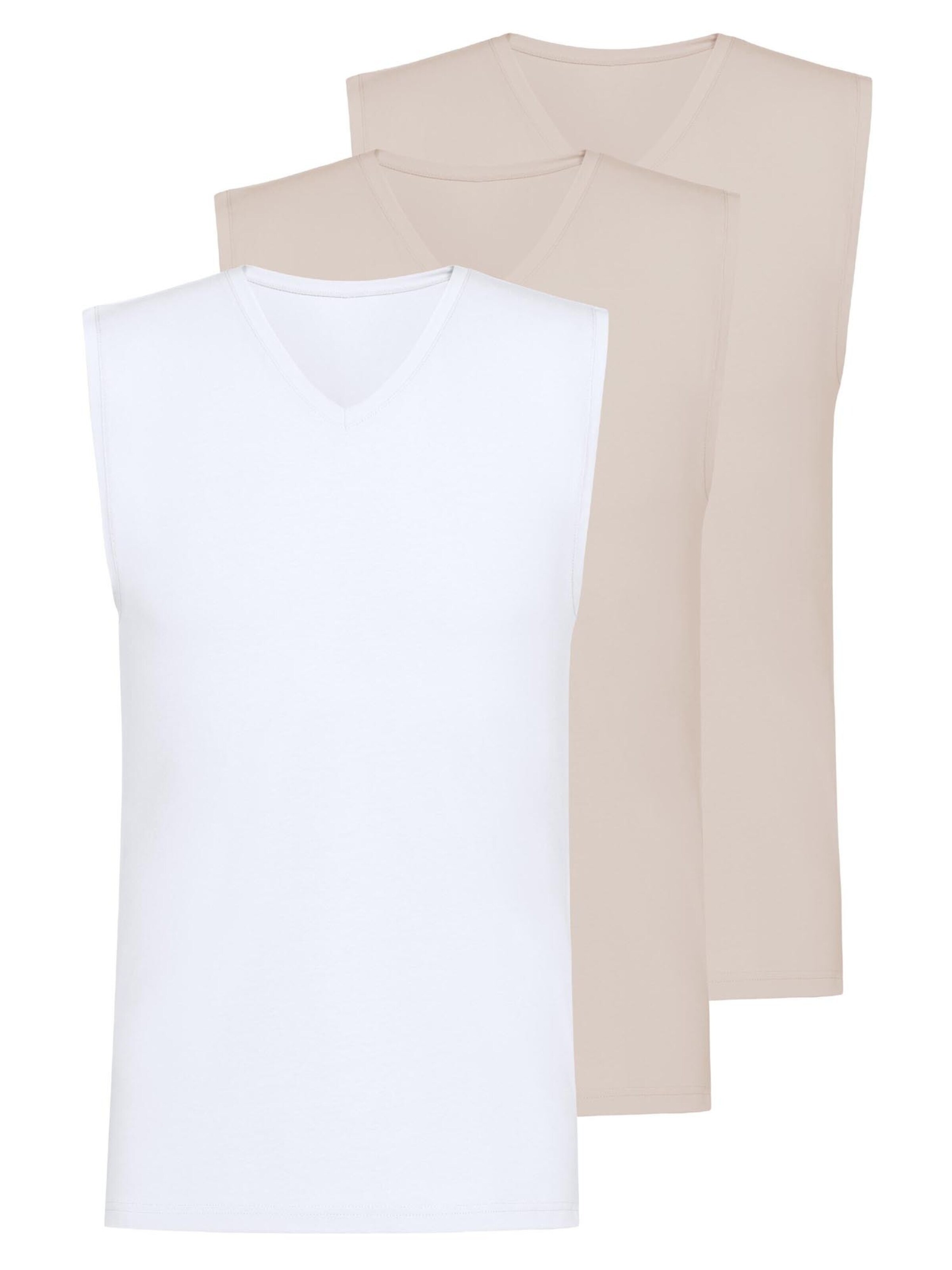 Mey Onderhemd 'Comfort Cotton' in Beige: voorkant
