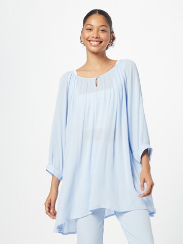 Kaffe Tunic 'Amber' in Blue: front