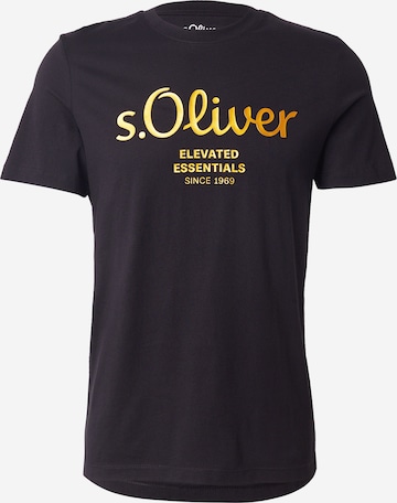 s.Oliver Shirt in Schwarz: Vorderseite