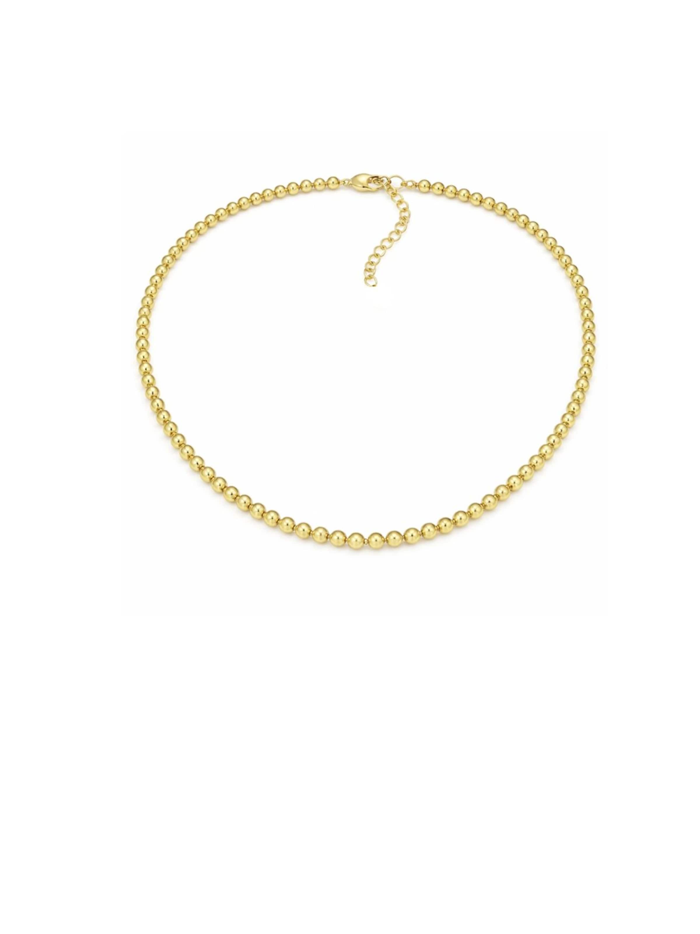 Chaîne 'AURELIA' Cala Rose en or : devant