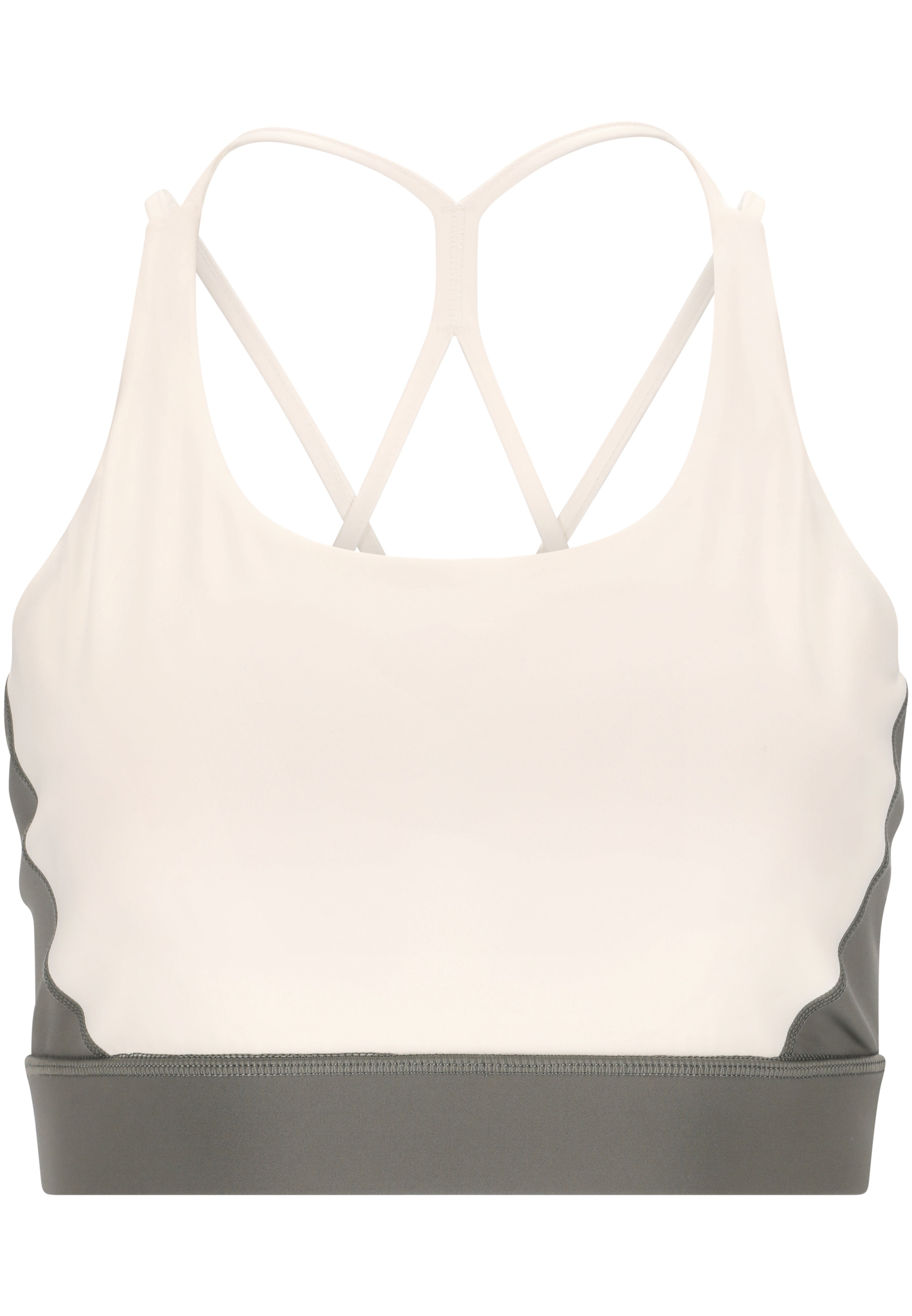 Athlecia Sport bh 'Aspasia' in Groen: voorkant