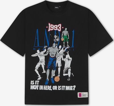 AND1 Oversized tričko - modrá / šedá / černá / bílá, Produkt