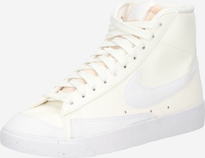 Nike Sportswear Baskets hautes '77 Next Nature' en blanc / blanc naturel, Vue avec produit