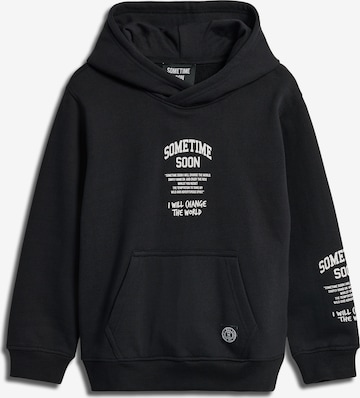 SOMETIME SOON Sweatshirt 'Dimas' in Schwarz: Vorderseite