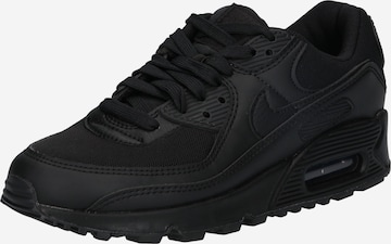 Nike SportswearNiske tenisice 'AIR MAX 90' - crna boja: prednji dio