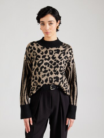 VERO MODA Pullover 'VMMARS' in Schwarz: Vorderseite
