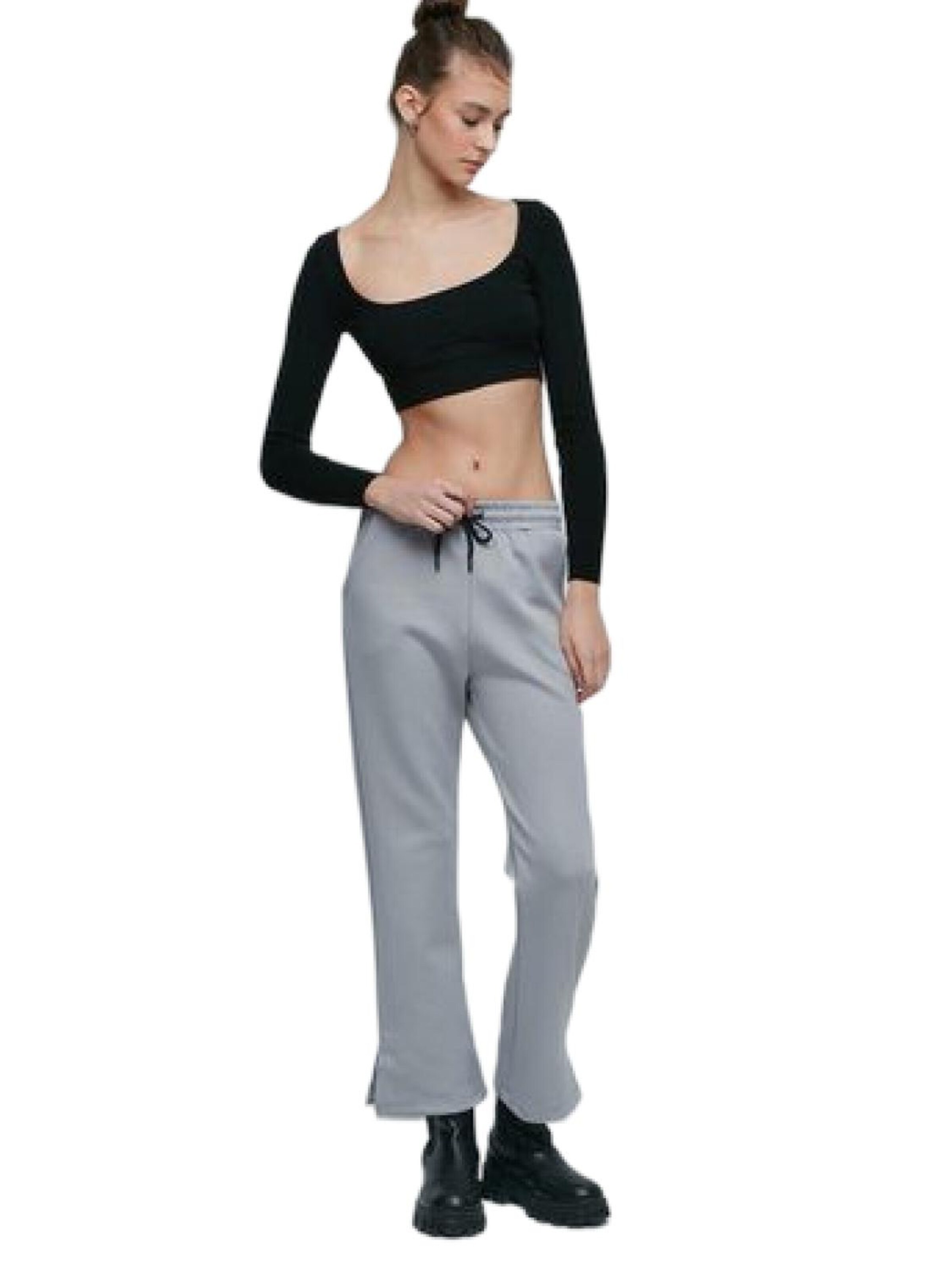 C&City Regular Broek in Grijs