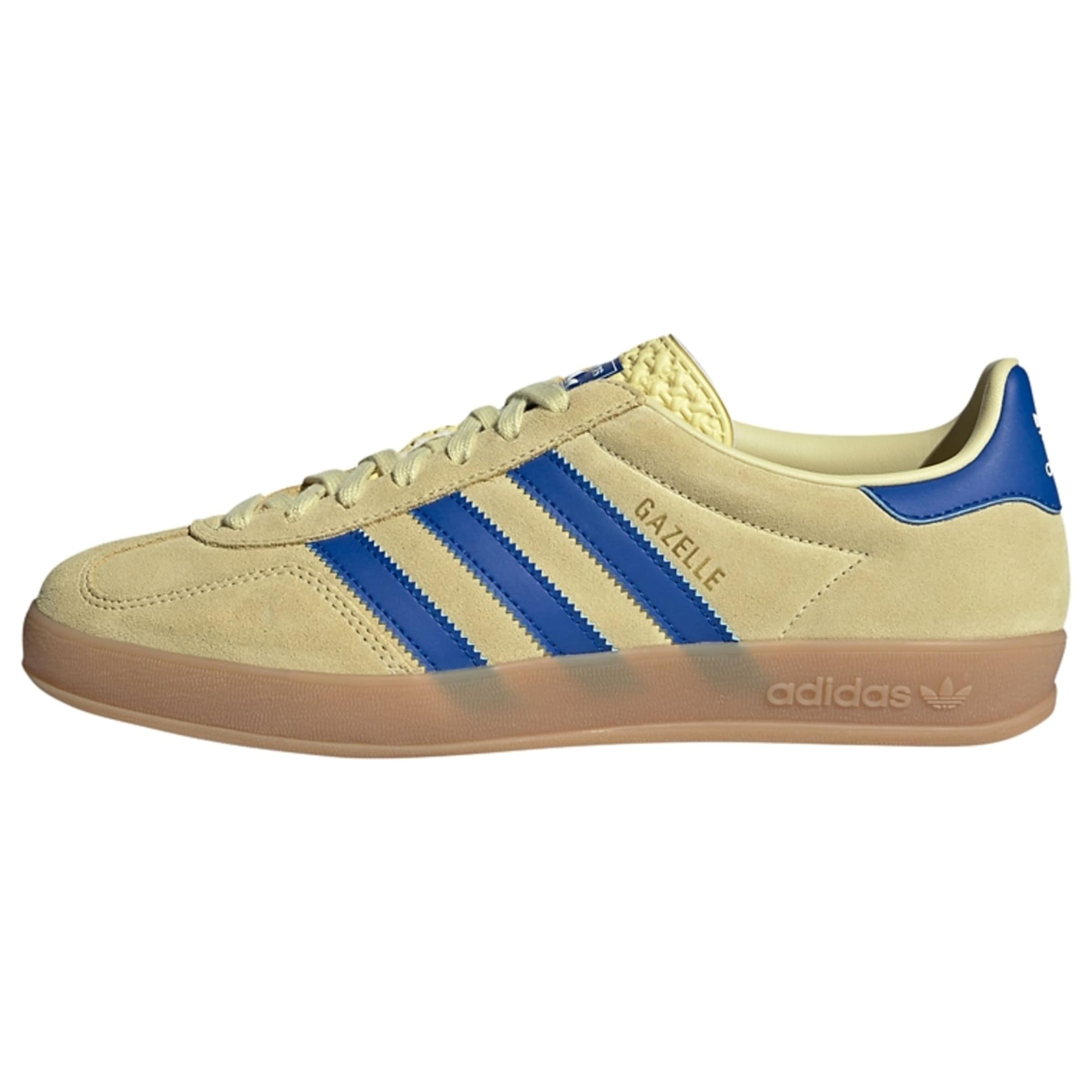 Baskets basses ' Gazelle' ADIDAS ORIGINALS en jaune : devant