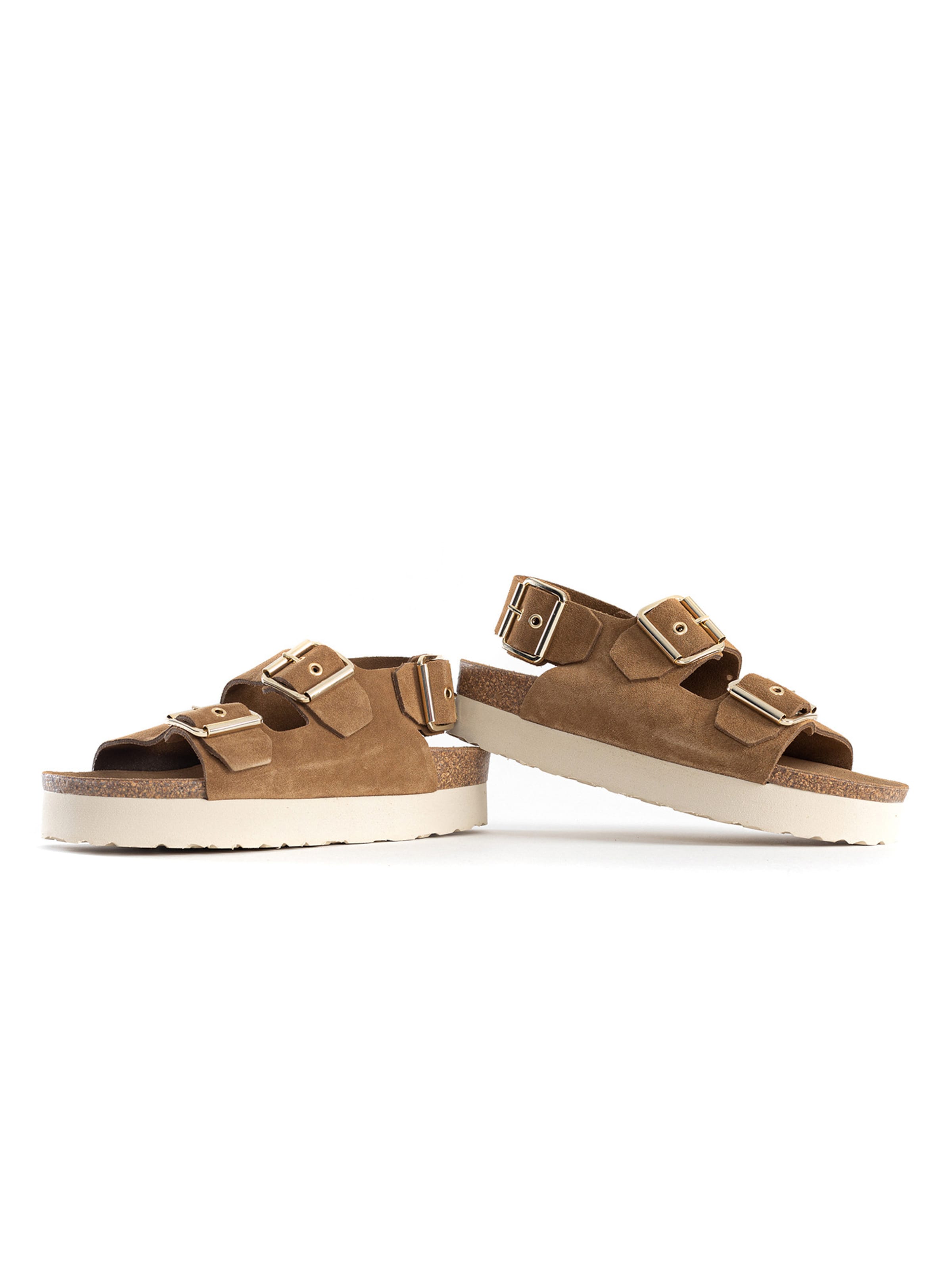 Bayton Sandale 'Rosa' in Braun