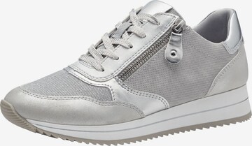 JANA Sneakers laag in Zilver: voorkant