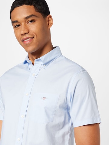 GANT Regular fit Button Up Shirt in Blue