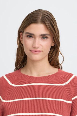 Pull-over 'BOSTON' ICHI en rouge
