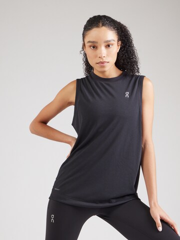 On - Top deportivo en negro: frente