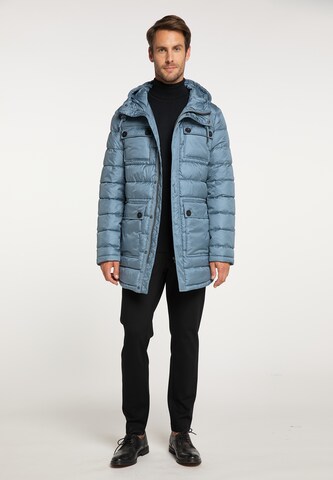 DreiMaster Klassik Winterjacke in Blau