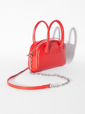 Borsa a mano di Bershka in rosso