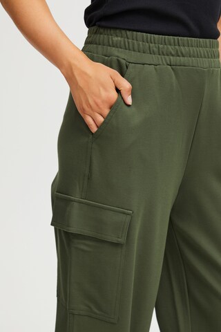 Fransa - Tapered Calças cargo 'Lano' em verde